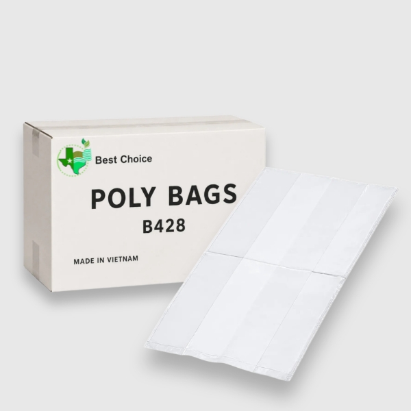 [20 Boxes] 4″ x 2″ x 8″ Poly Bags